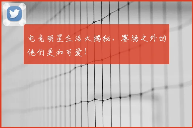 电竞明星生活大揭秘,赛场之外的他们更加可爱!